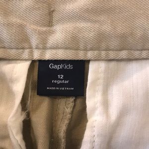 GAP Bottoms - Boys size 12 regular Gap khakis (2 pair) GAP Bottoms - Boys size 12 regular Gap khakis (2 pair)